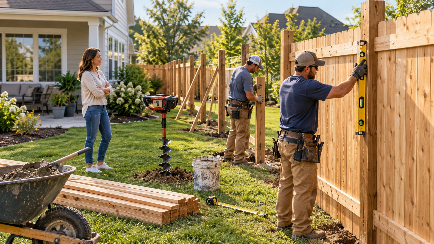 fence installation