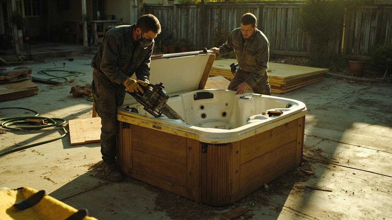 Jacuzzi removal: a practical guide for homeowners